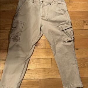 GAP Factory Men's Khaki Cargo Pants